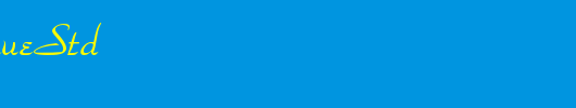 ParkAvenueStd_英文字体