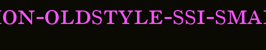 Partition-OldStyle-SSi-Small-Caps-.ttf