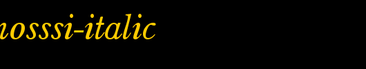 PartitionOSSSi-Italic.ttf