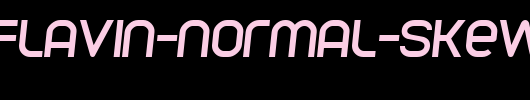 Parvoflavin-Normal-Skew.ttf