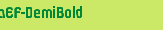 PasadenaEF-DemiBold_英文字体