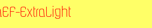 PasadenaEF-ExtraLight_英文字体