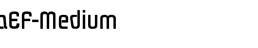 PasadenaEF-Medium_英文字体