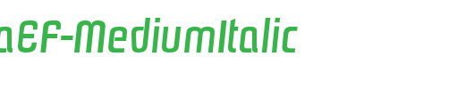 PasadenaEF-MediumItalic_英文字体