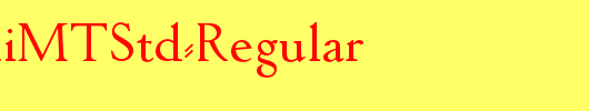 PastonchiMTStd-Regular_英文字体