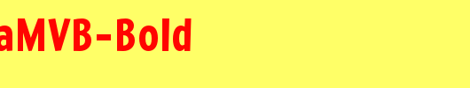 PedestriaMVB-Bold_英文字体