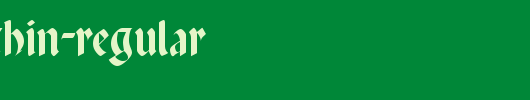 PenchantThin-Regular_英文字体