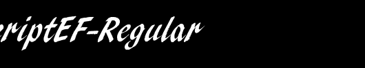 PendryScriptEF-Regular_英文字体