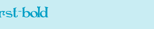 Penshurst-Bold_英文字体