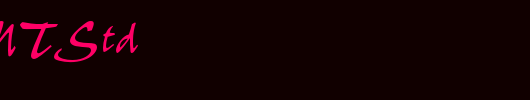 PepitaMTStd_英文字体