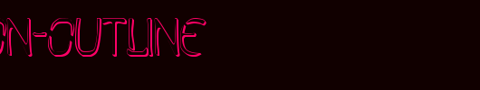 Perdition-Outline_英文字体