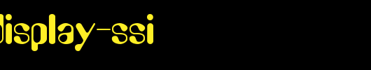 Perkle-Display-SSi_英文字体