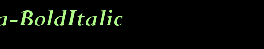 Perpetua-BoldItalic_英文字体