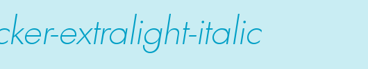 PeterBecker-ExtraLight-Italic.ttf