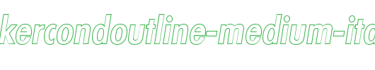 PeterBeckerCondOutline-Medium-Italic.ttf