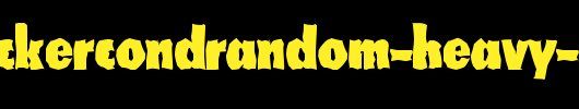 PeterBeckerCondRandom-Heavy-Regular.ttf