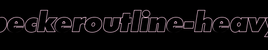 PeterBeckerOutline-Heavy-Italic.ttf