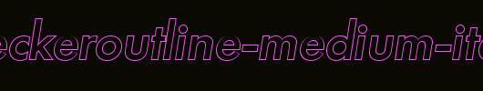 PeterBeckerOutline-Medium-Italic.ttf