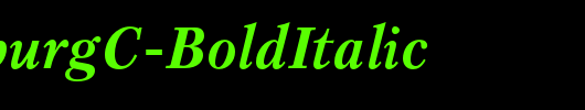 PetersburgC-BoldItalic_英文字体