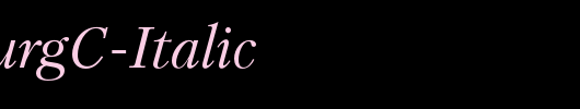 PetersburgC-Italic_英文字体