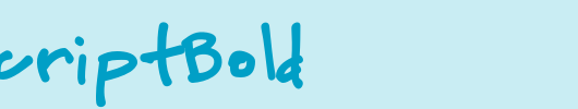 PetescriptBold_英文字体