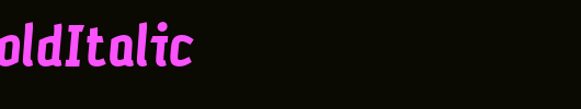 Petrol-BoldItalic_英文字体