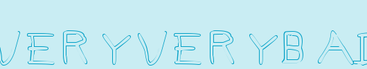 Pf_veryverybadfont7-Outline_英文字体