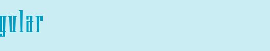 PhalanxRegular_英文字体