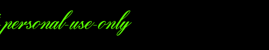 Pharmount-Personal-Use-Only.ttf