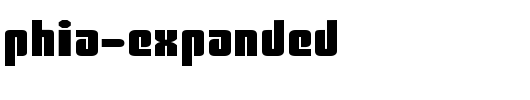 Philadelphia-Expanded_英文字体