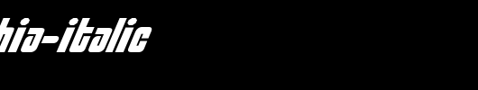 Philadelphia-Italic_英文字体