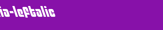 Philadelphia-Leftalic.ttf