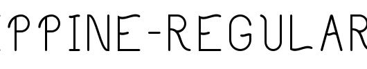 Philippine-Regular_英文字体