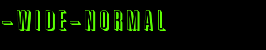 Phoenix-Wide-Normal_英文字体