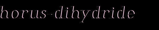 Phosphorus-Dihydride.ttf