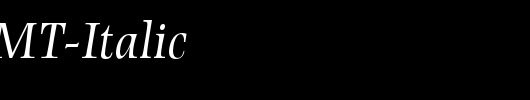 PhotinaMT-Italic_英文字体