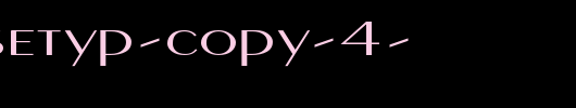 PigNoseTyp-copy-4-.ttf
