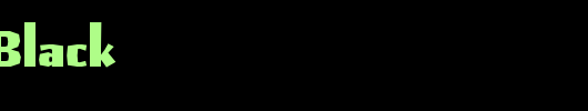 Pilsner-Black_英文字体