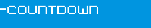 Pixel-Countdown.otf