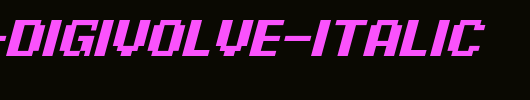 Pixel-Digivolve-Italic.otf