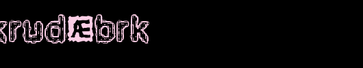 Pixel-Krud-BRK_英文字体