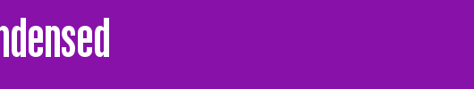 Placard-Condensed_英文字体