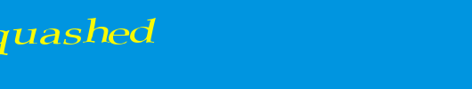 Plain-Squashed_英文字体