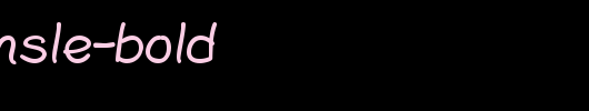 PlainPensle-Bold_英文字体