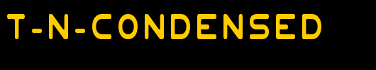 Planet-N-Condensed_英文字体