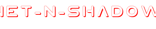 Planet-N-Shadow_英文字体