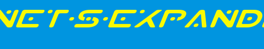 Planet-S-Expanded-Italic_英文字体