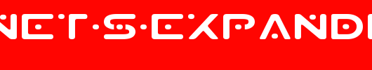 Planet-S-Expanded_英文字体