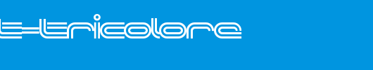 Planet-TriColore_英文字体