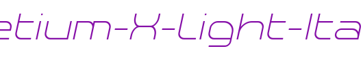 Planetium-X-Light-Italic-Demo_英文字体